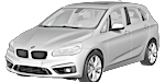 BMW F45 U2536 Fault Code